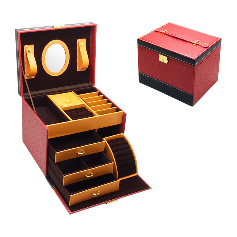 Leather Jewelry Storage Drawer