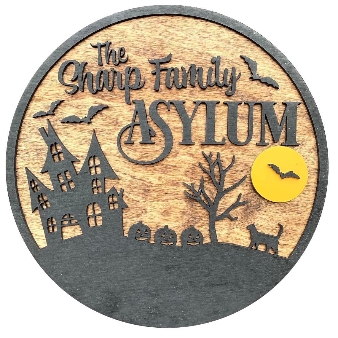 Personalized Halloween Home Decor