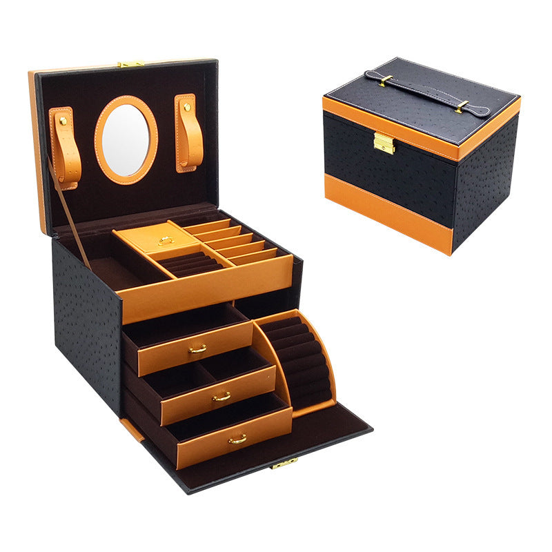 Leather Jewelry Storage Drawer